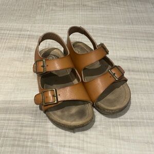 8T and 9T Cat&Jack fisherman sandals leather brown